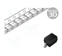 Diode: TVS; 350W; 5.5V; bidirectional; SOD523; reel,tape; Ch: 1 | STS521050B331-EA  | STS521050B331