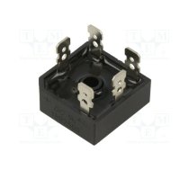 Bridge rectifier: three-phase; Urmax: 600V; If: 25A; Ifsm: 400A; THT | TBR2506-DC  | TBR2506