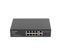 LANBERG switch PoE 19inch 10-port 100MB | NULAGSW8P000003  | 5901969428803 | RSFE-8P-2GE-120