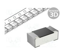 Resistor: thick film; SMD; 0402; 22kΩ; 62.5mW; ±1%; -55÷155°C | CRCW040222K0FKED  | CRCW040222K0FKED