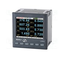 Meter: network parameters; digital,mounting; LCD TFT 3,5"; 1A,5A | ND30IOT-1121MSMO  | ND30IOT 1121MSMO