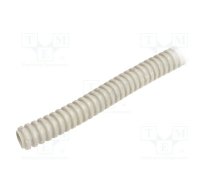 Protective tube; Size: 16; PVC; grey; L: 50m; 320N; Øint: 11mm | PW-6109-50P  | 6109-50P