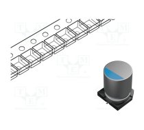 Capacitor: hybrid; SMD; -55÷150°C; Ø8x10mm; 33uF; 63VDC; ±20% | YT1J336M08010VR  | YT1J336M08010VR