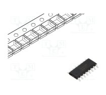 IC: digital; 8bit,shift register,serial input,parallel out | 74AHC595S16-13  | 74AHC595S16-13