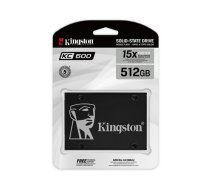 KINGSTON 512GB SSD KC600 SATA3 2.5inch | SKC600/512G | 740617300253