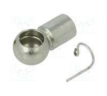 Mounting element for gas spring; Mat: zinc plated steel; 10mm | 92215  | 92215