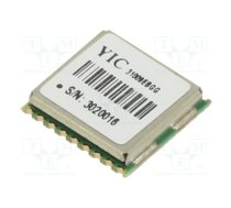 Module: GPS/BEIDOU/GALILEO/QZSS; ±2.5m; GPS; -165dBm; 2.8÷4.3VDC | YIC31009EBGG  | YIC31009EBGG