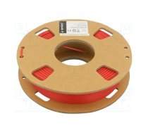 Filament: PLA; 1.75mm; red; 190÷220°C; 200g | 3DP-PLA1.75GE-01-R  | 3DP-PLA1.75GE-01-R