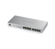 Switch GS1008-HP 8 Port Gigabit PoE + unmanaged desktop 60W | NUZYXSW8P000013  | 4718937604135 | GS1008HP-EU0101F