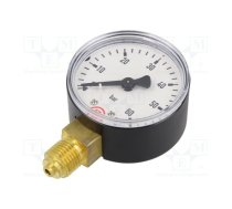 Manometer; 0÷60bar; 63mm; non-aggressive liquids,inert gases | 110-K  | 110-K