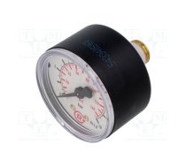 Manometer; 0÷10bar; 50mm; non-aggressive liquids,inert gases | 206-KD  | 206-KD