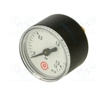 Manometer; 0÷1.6bar; 40mm; non-aggressive liquids,inert gases | 110.42-K  | 110.42-K