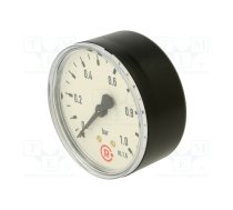 Manometer; 0÷1bar; 63mm; non-aggressive liquids,inert gases | 212-K  | 212-K