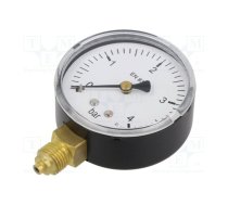 Manometer; 0÷4bar; 63mm; non-aggressive liquids,inert gases | 115  | 115