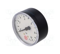 Manometer; 0÷10bar; 63mm; non-aggressive liquids,inert gases | 217-K  | 217-K