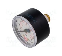 Manometer; 0÷6bar; 50mm; non-aggressive liquids,inert gases | 205-KD  | 205-KD