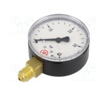 Manometer; 0÷40bar; 63mm; non-aggressive liquids,inert gases | 120  | 120