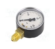 Manometer; 0÷160bar; 50mm; non-aggressive liquids,inert gases | 110/2  | 110/2