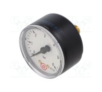 Manometer; 0÷6bar; 50mm; non-aggressive liquids,inert gases | 205  | 205