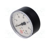 Manometer; 0÷60bar; 63mm; non-aggressive liquids,inert gases | 221-K  | 221-K