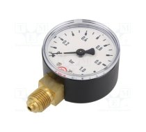 Manometer; 0÷1bar; 50mm; non-aggressive liquids,inert gases | 101-K  | 101-K