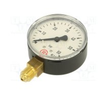 Manometer; 0÷60bar; 63mm; non-aggressive liquids,inert gases | 121  | 121