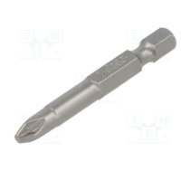 Screwdriver bit; Pozidriv®; PZ2; 1/4"; Overall len: 50mm | FL03102510 | 031 025 10