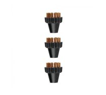Polti | 3 Small Brass Bristles Brushes Kit | PAEU0297 Vaporetto Lecoaspira Unico | PAEU0297  | 8007411010576