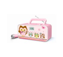 Muse | M-29KP | Portable radio CD/MP3 player with USB | 30 W | Pink/Image | M-29KP  | 3700460205409