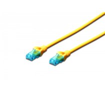 Patch cord U/UTP kat.5e PVC 5m yellow | AKASSKSP5000042  | 4016032199045 | DK-1512-050/Y