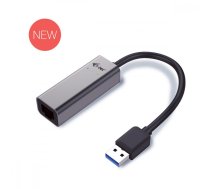 USB 3.0 Ethernet Gigabit Ethernet adapter, 1x USB 3.0 to RJ45 10/100/1000 Mbps | AIITCA000000010  | 8595611701863 | U3METALGLAN