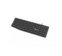 NATEC Keyboard Nautilus US slim black | NKL-1950  | 5901969435399