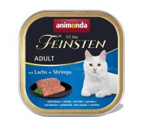 ANIMONDA Vom Feinsten Adult Salmon with shrimp - wet cat food - 100g | DLZANMKMK0012 | 4017721832021 | DLZANMKMK0012