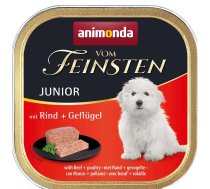 ANIMONDA Vom Feinsten Junior Beef with poultry - wet dog food - 150g | DLZANMKMP0019 | 4017721829724 | DLZANMKMP0019
