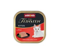 ANIMONDA Vom Feinsten Kitten Beef - wet cat food - 100g | DLZANMKMK0107 | 4017721834483 | DLZANMKMK0107