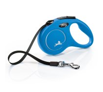 Inerces pavada suņiem : Trixie Flexi New Classic, tape leash, S: 5 m, blue | DLZFLXSMY0013  | 4000498023211 | DLZFLXSMY0013