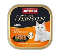 ANIMONDA Vom Feinsten Adult Chicken in carrot sauce - wet cat food - 100g | DLZANMKMK0144 | 4017721833622 | DLZANMKMK0144