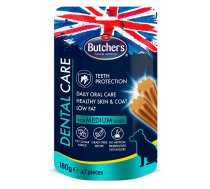 BUTCHER'S Dental Care - dental snack for medium sized dogs - 180g | DLZBHRKSP0012  | 5011792006403 | DLZBHRKSP0012