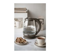 Adler | Kettle | AD 1286 | Standard | 2200 W | 2 L | Plastic/Glass | 360° rotational base | Grey | AD 1286 | 5902934834230