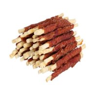 HILTON Duck wrap white rawhide stick - dog chew - 500g | DLPHLTPRZ0035 | 5902205065585 | DLPHLTPRZ0035