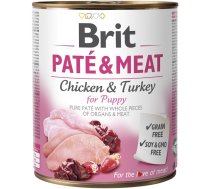 BRIT Paté & Meat Puppy - 800g | DLZRITKMP0055 | 8595602557530 | DLZRITKMP0055