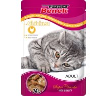 SUPER BENEK Chicken in sauce - wet cat food - 100 g | DLZSBEKMK0001  | 5905397014232 | DLZSBEKMK0001