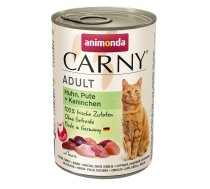 ANIMONDA Carny Adult Chicken, turkey, rabbit - wet cat food - 400g | DLZANMKMK0093 | 4017721837422 | DLZANMKMK0093