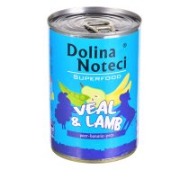 DOLINA NOTECI Superfood Veal with lamb - Wet dog food - 400 g | DLZDNTKMP0043  | 5902921303664 | DLZDNTKMP0043