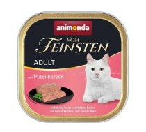 ANIMONDA Vom Feinsten Adult Turkey hearts - wet cat food - 100g | DLZANMKMK0145 | 4017721834384 | DLZANMKMK0145