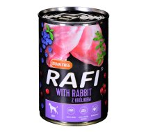 Dolina Noteci RAFI rabbit, blueberry, cranberry - Wet dog food 400 g | DLZDNTKMP0129  | 5902921304968 | DLZDNTKMP0129