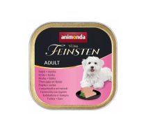 ANIMONDA Vom Feinsten Adult Turkey with ham - wet dog food - 150g | DLZANMKMP0124 | 4017721829892 | DLZANMKMP0124