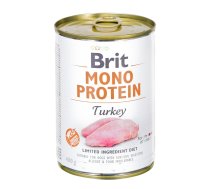 BRIT Mono Protein Turkey - Wet dog food - 400 g | DLZRITKMP0062 | 8595602555406 | DLZRITKMP0062