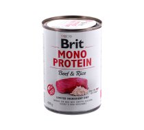 BRIT Mono Protein Beef & Rice - wet dog food - 400g | DLZRITKMP0063 | 8595602555345 | DLZRITKMP0063