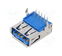 Socket; USB A; THT; PIN: 9; angled 90°; USB 3.0; 3A | USB1135-15-9-L-B  | USB1135-15-9-L-B